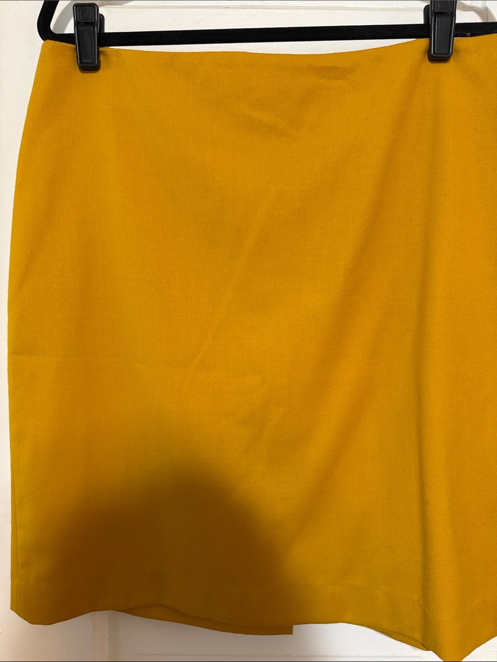 Talbots Mustard Pencil Skirt
